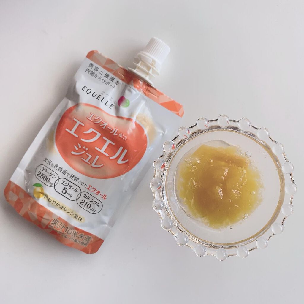 エクエル ジュレ さわやかオレンジ風味/大塚製薬/ゼリー飲料を使ったクチコミ（2枚目）