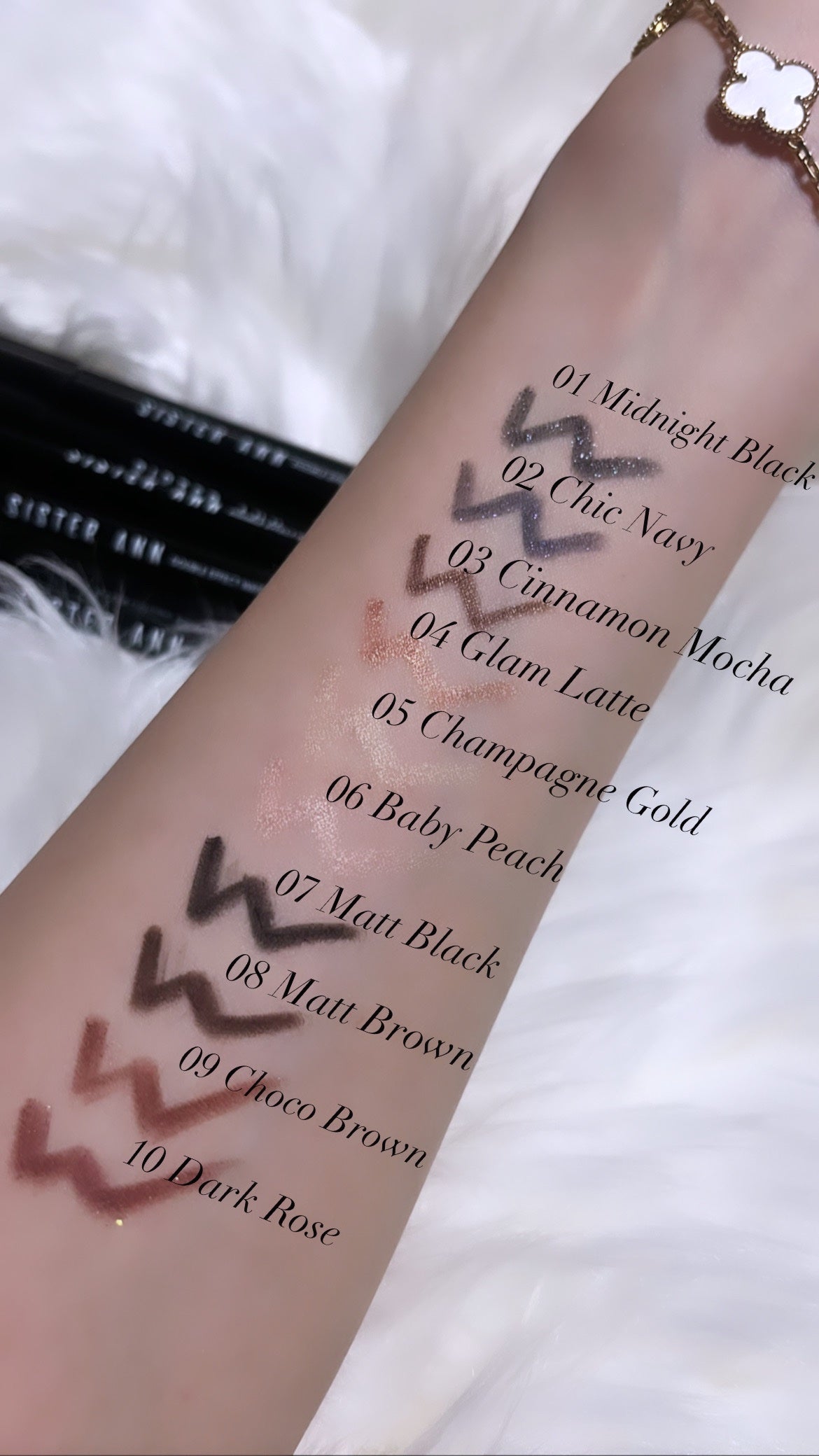 ウォータープルーフペンシルアイライナー/SISTER ANN/ペンシルアイライナーを使ったクチコミ(3枚目)