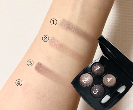 レ キャトル オンブル/CHANEL/アイシャドウパレットを使ったクチコミ(2枚目)