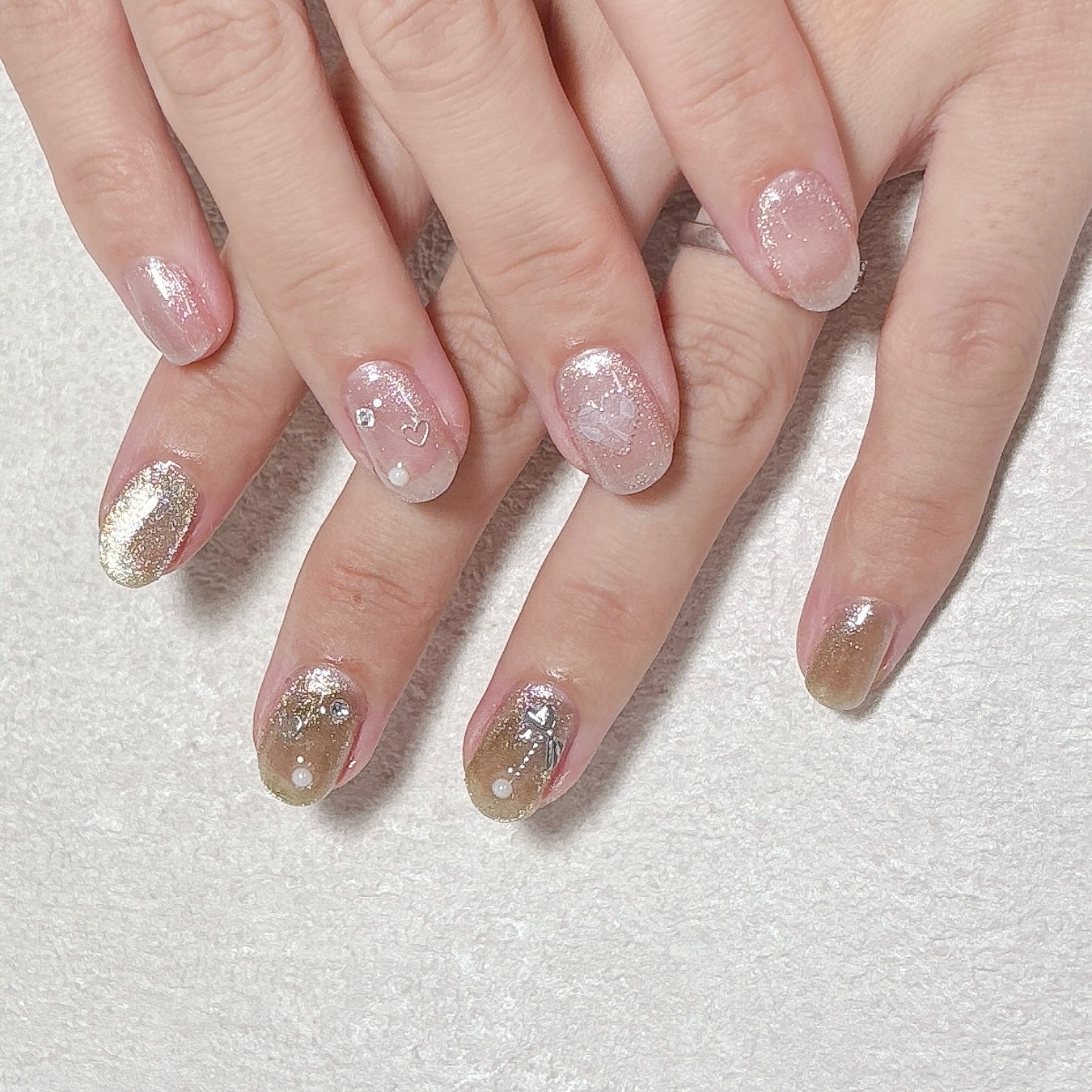 GELiSM (ジェリズム) M16 jupiter stone/D-UP/ジェルネイルを使ったクチコミ（2枚目）