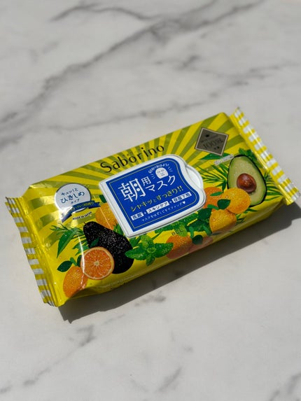 目ざまシート ひきしめタイプ/サボリーノ/シートマスク・パックを使ったクチコミ(1枚目)