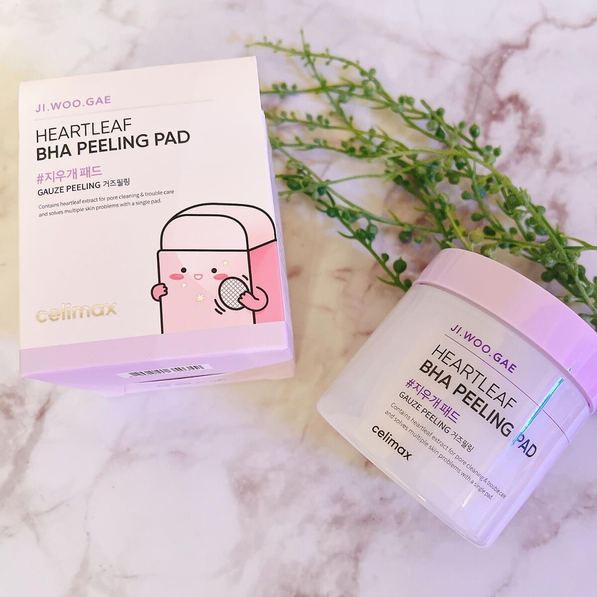 BHA消しゴムピーリングパッド/celimax/トナーパッドを使ったクチコミ（1枚目）