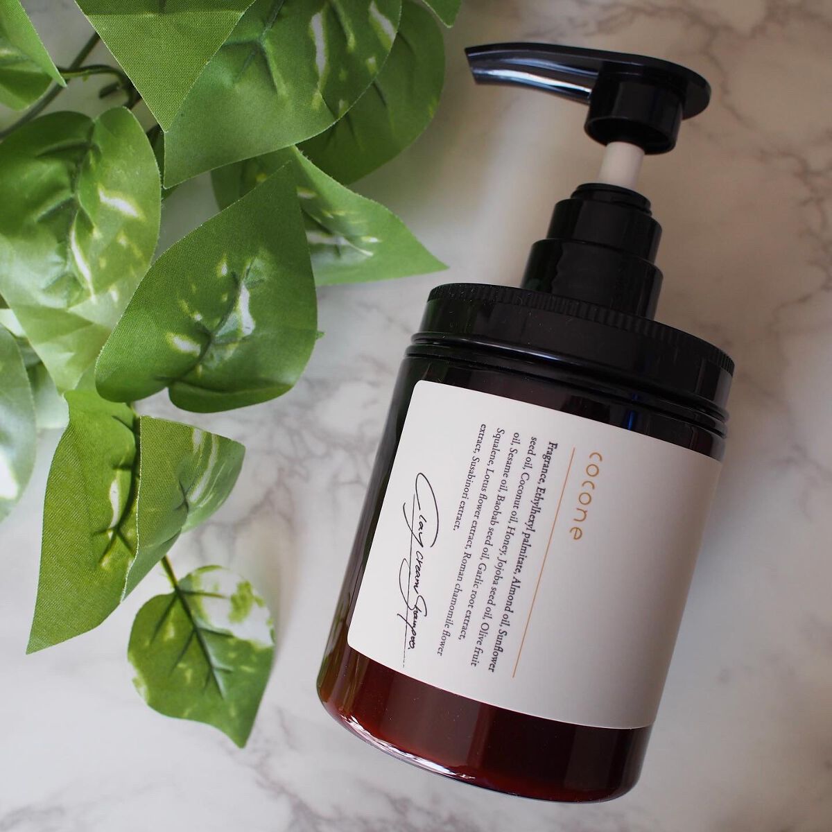 クレイクリームシャンプー（モイスト）/cocone/市販シャンプーを使ったクチコミ（1枚目）