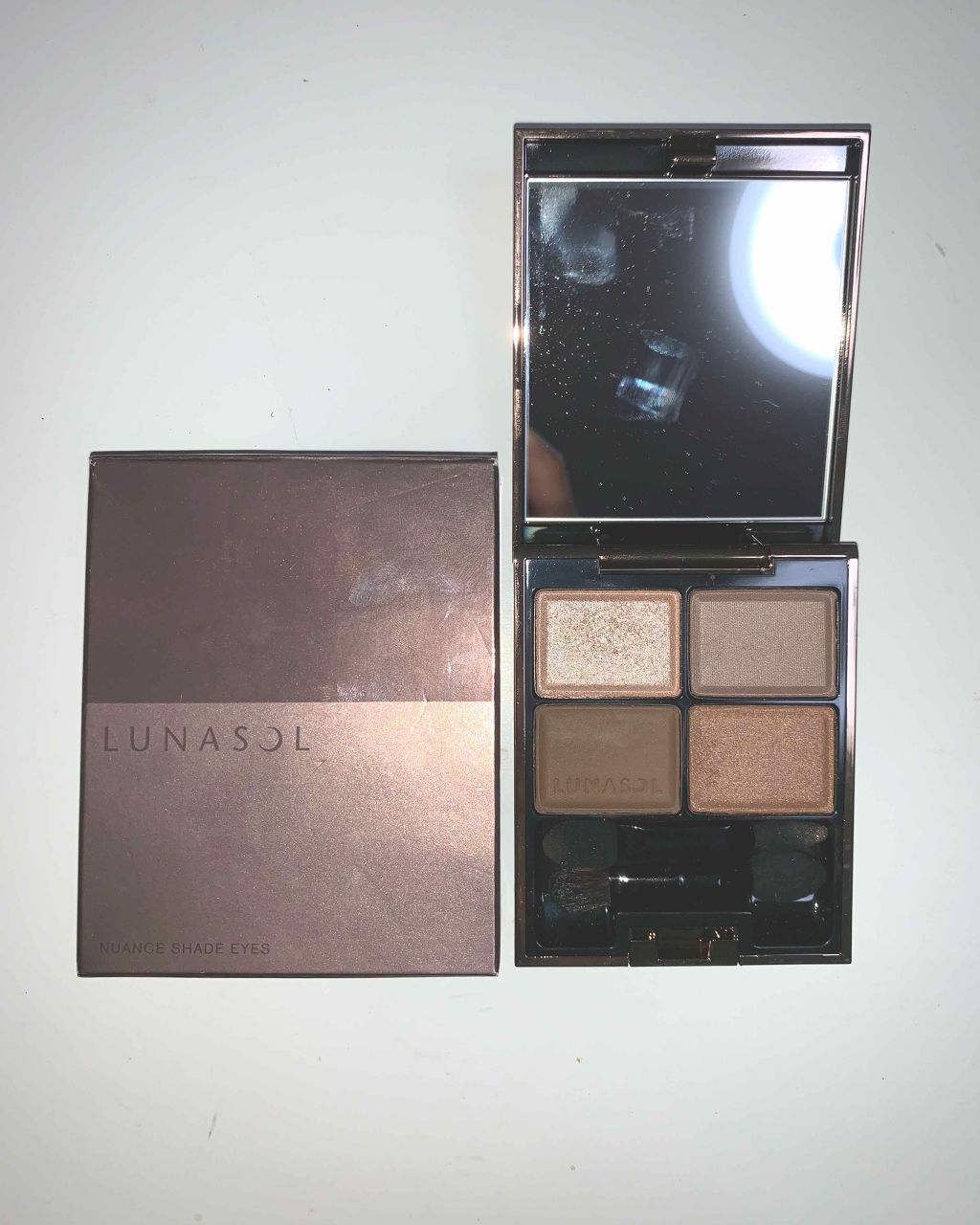 ニュアンスシェイドアイズ/LUNASOL/アイシャドウパレットを使ったクチコミ(2枚目)