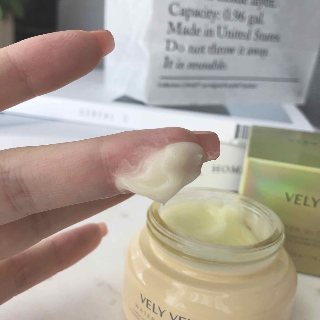 ウォーターグローバーム/VELY VELY/フェイスクリームを使ったクチコミ（2枚目）