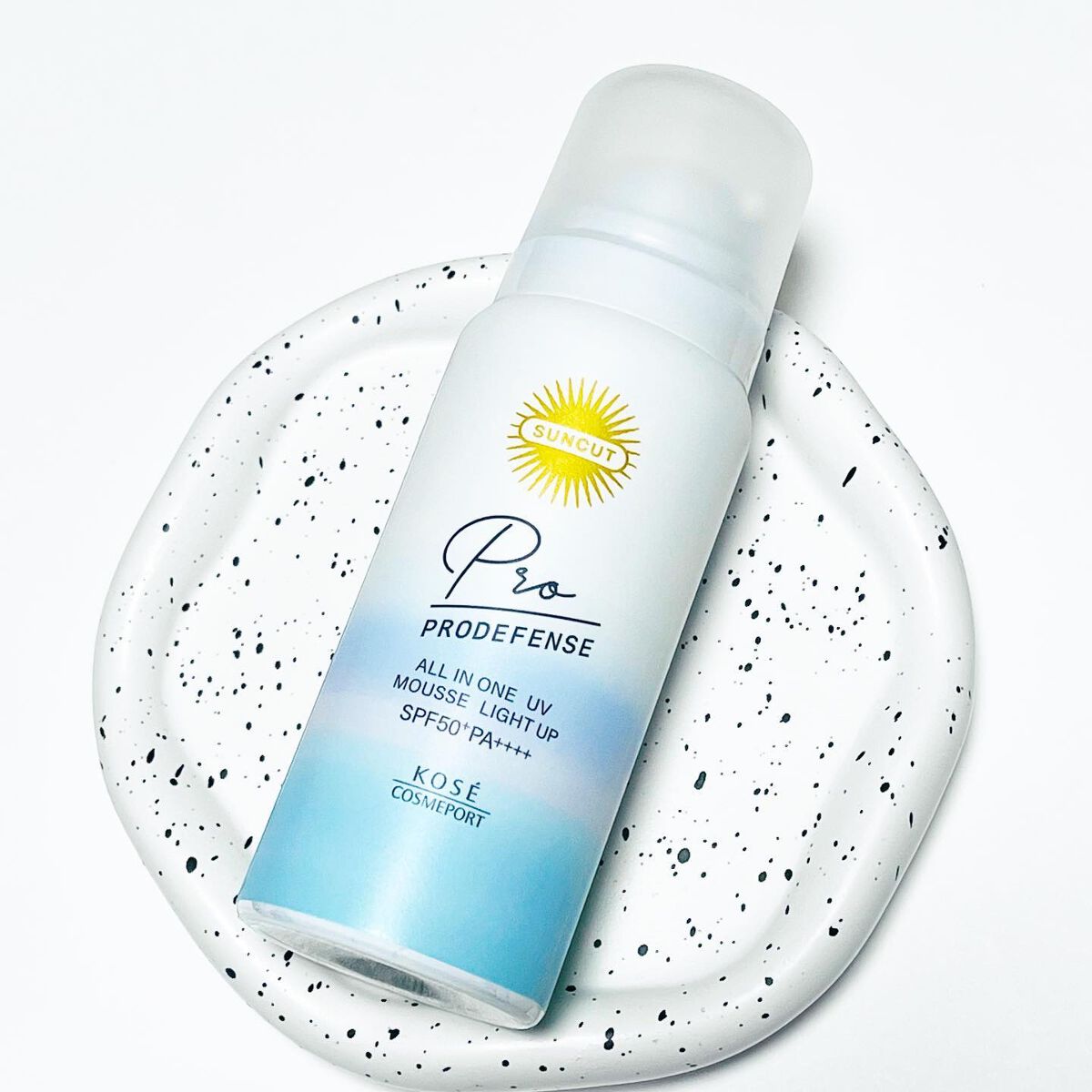プロディフェンス オールインワンUV ムース(ライトアップ)/サンカット®/日焼け止めクリームを使ったクチコミ(1枚目)