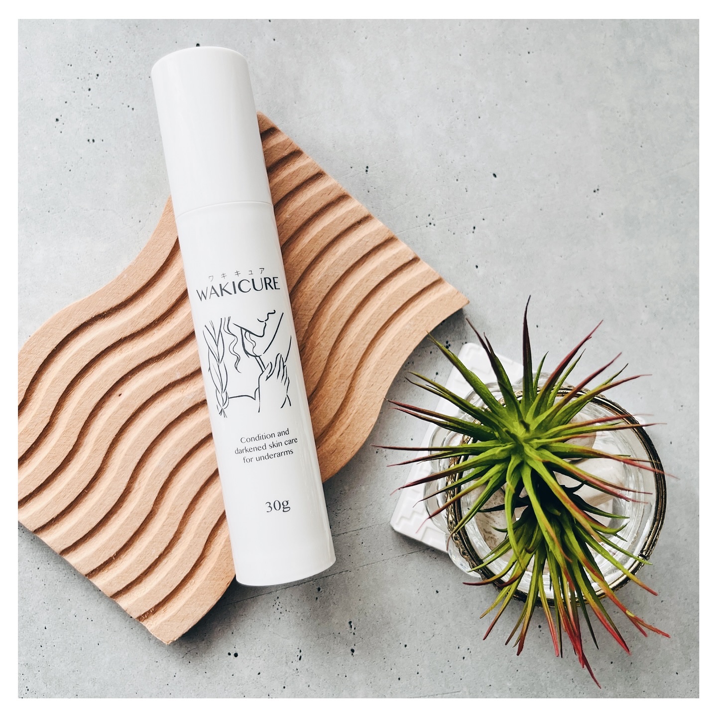 ワキキュア/CR-lab(シーアール・ラボ)/デオドラント・制汗剤を使ったクチコミ（1枚目）