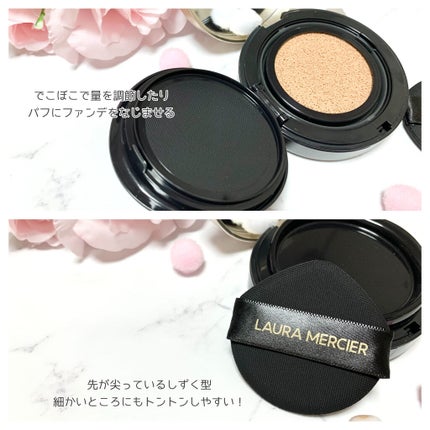 フローレス ルミエール ラディアンス パーフェクティング クッション/ローラ メルシエ/クッションファンデーションを使ったクチコミ(2枚目)