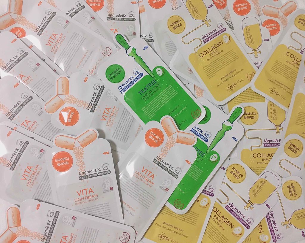 ビタライトビームエッセンシャルマスクEX/MEDIHEAL/シートマスク・パックを使ったクチコミ(3枚目)