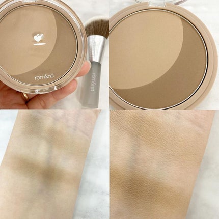 ベターザンシェイプブラシセット/rom&nd/シェーディングを使ったクチコミ(2枚目)