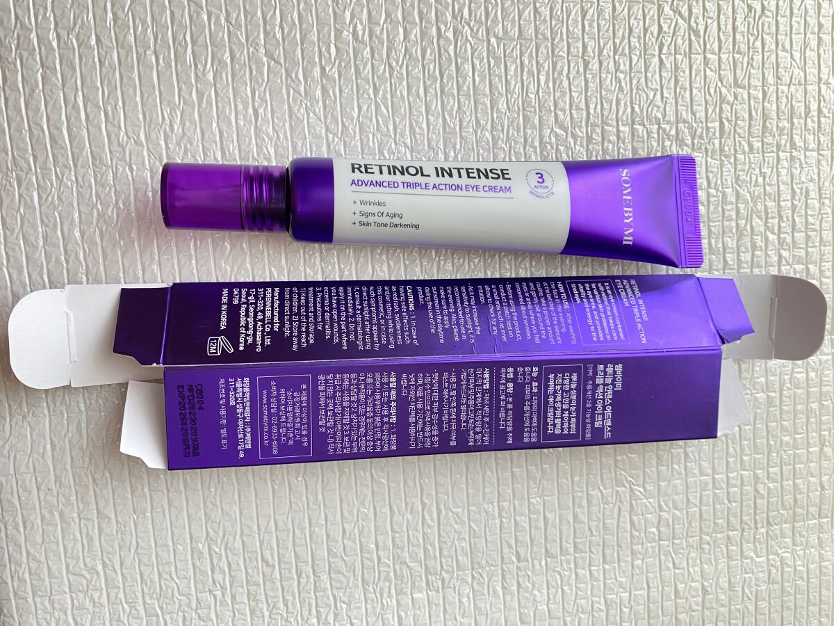 レチノールインテンシブ アドバンスドトリプルアクションアイクリーム/SOME BY MI/アイケア・アイクリームを使ったクチコミ（1枚目）