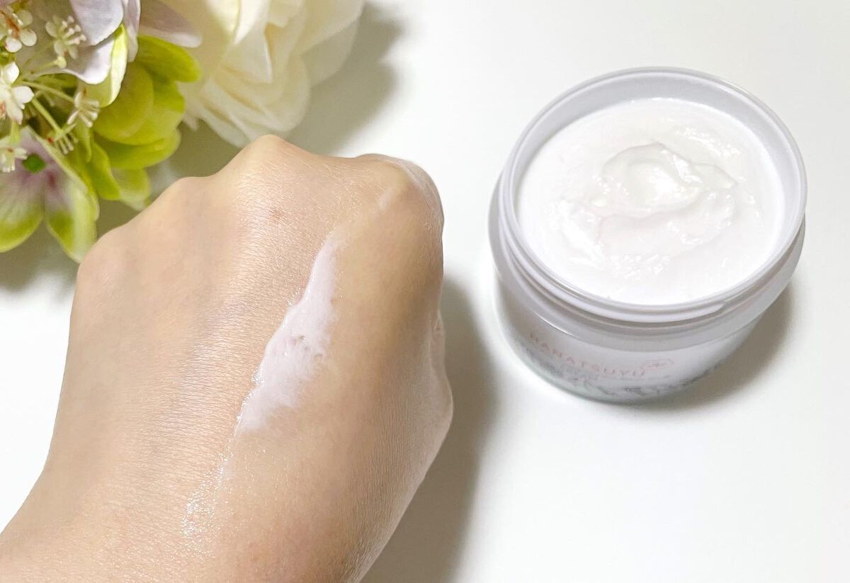 クリーム/HANATSUYU/フェイスクリームを使ったクチコミ（3枚目）