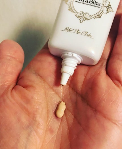 きらびか ビューティーセラムファンデーション/KiraBika/リキッドファンデーションを使ったクチコミ(3枚目)