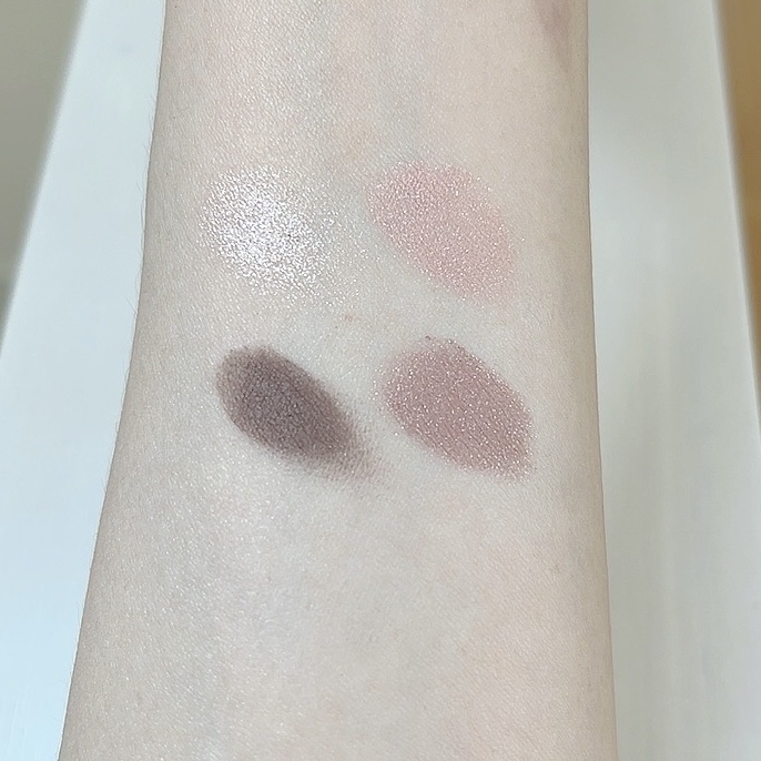 ミネラルマルチアイパレット 04 ミスティモーヴロゼ/SUIKO HATSUCURE/マルチパレットを使ったクチコミ（3枚目）