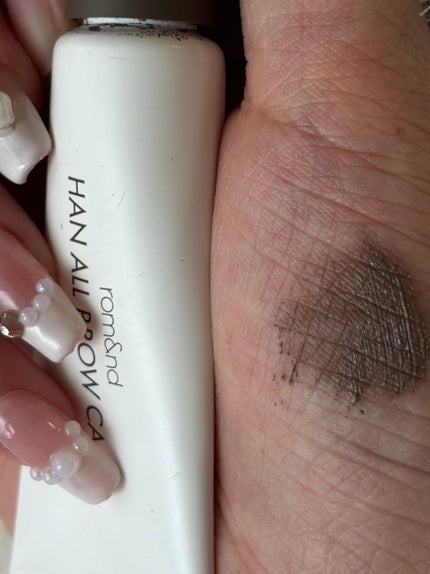 ハンオールブロウカラ/rom&nd/眉マスカラを使ったクチコミ(3枚目)