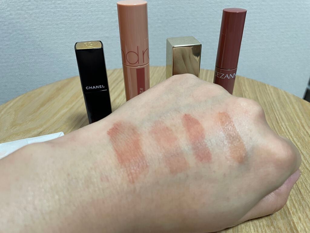 ジューシーラスティングティント/rom&nd/リップティントを使ったクチコミ(4枚目)