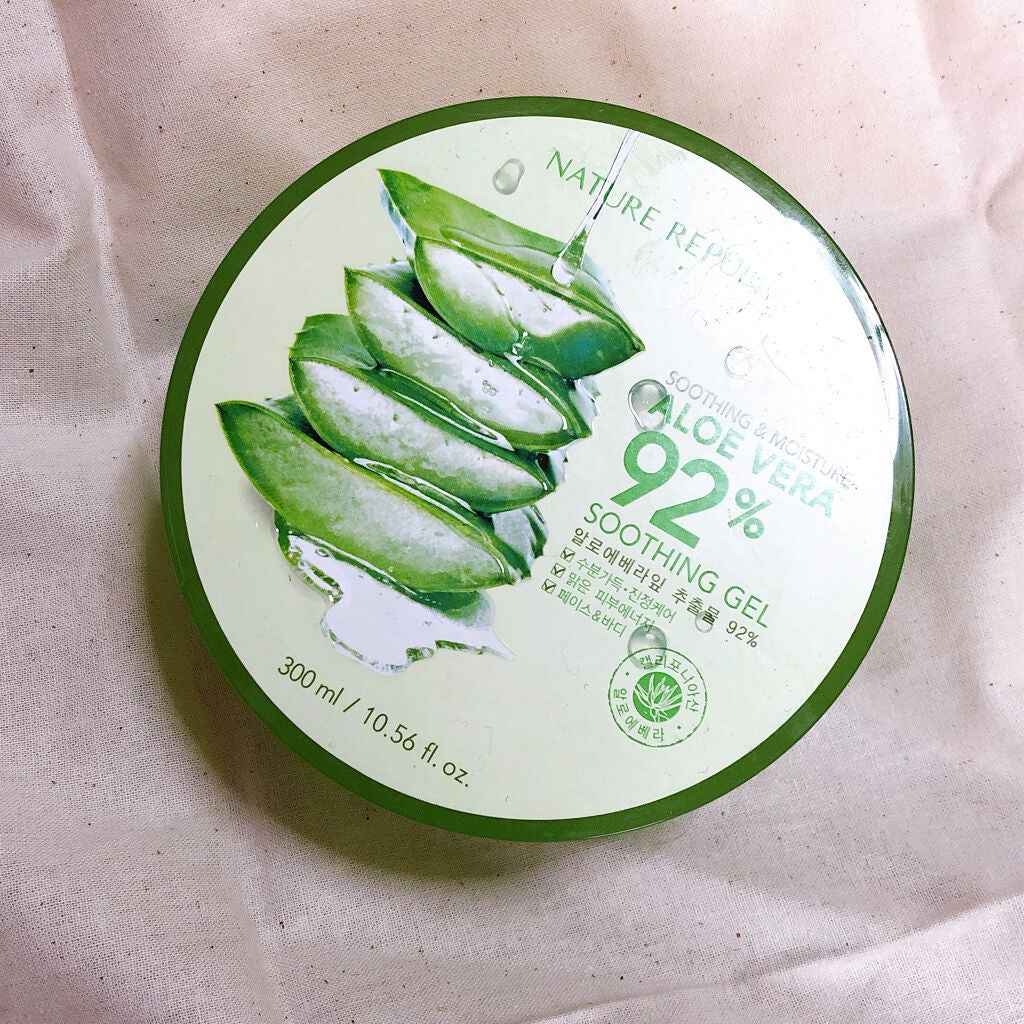 マイルド&モイスチャーアロエジェル/ネイチャーリパブリック/ボディローションを使ったクチコミ(1枚目)