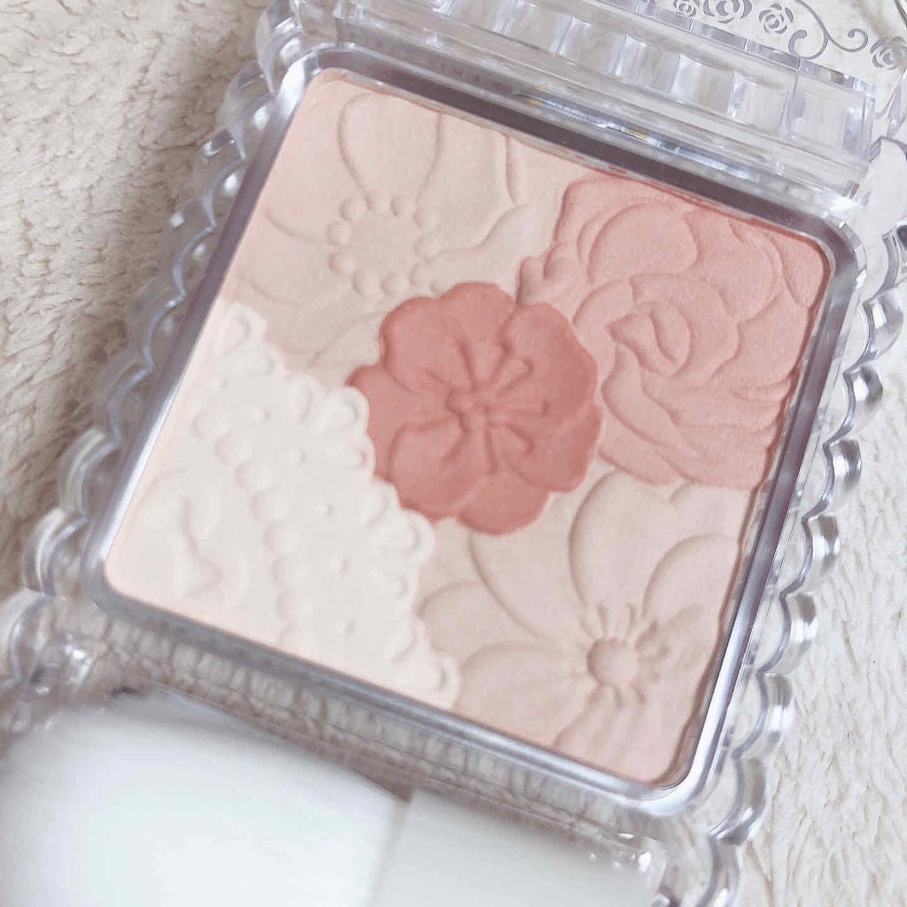 マットフルールチークス/キャンメイク/パウダーチークを使ったクチコミ(3枚目)