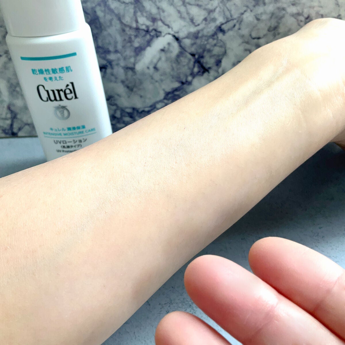 潤浸保湿 UVローション/キュレル/日焼け止めローションを使ったクチコミ(6枚目)