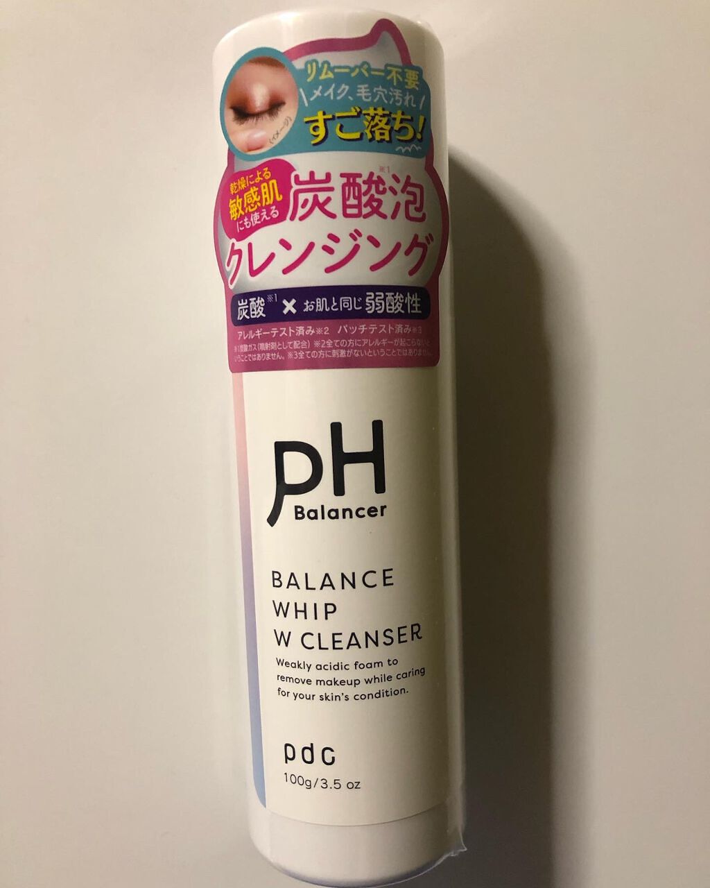 ピーエイチバランサー ＢホイップＷクレンザー/pdc/泡洗顔を使ったクチコミ（1枚目）
