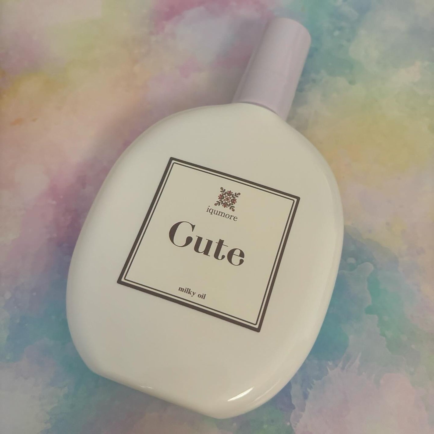 イクモアキュートミルキィオイル/iqumore/ヘアオイルを使ったクチコミ(1枚目)