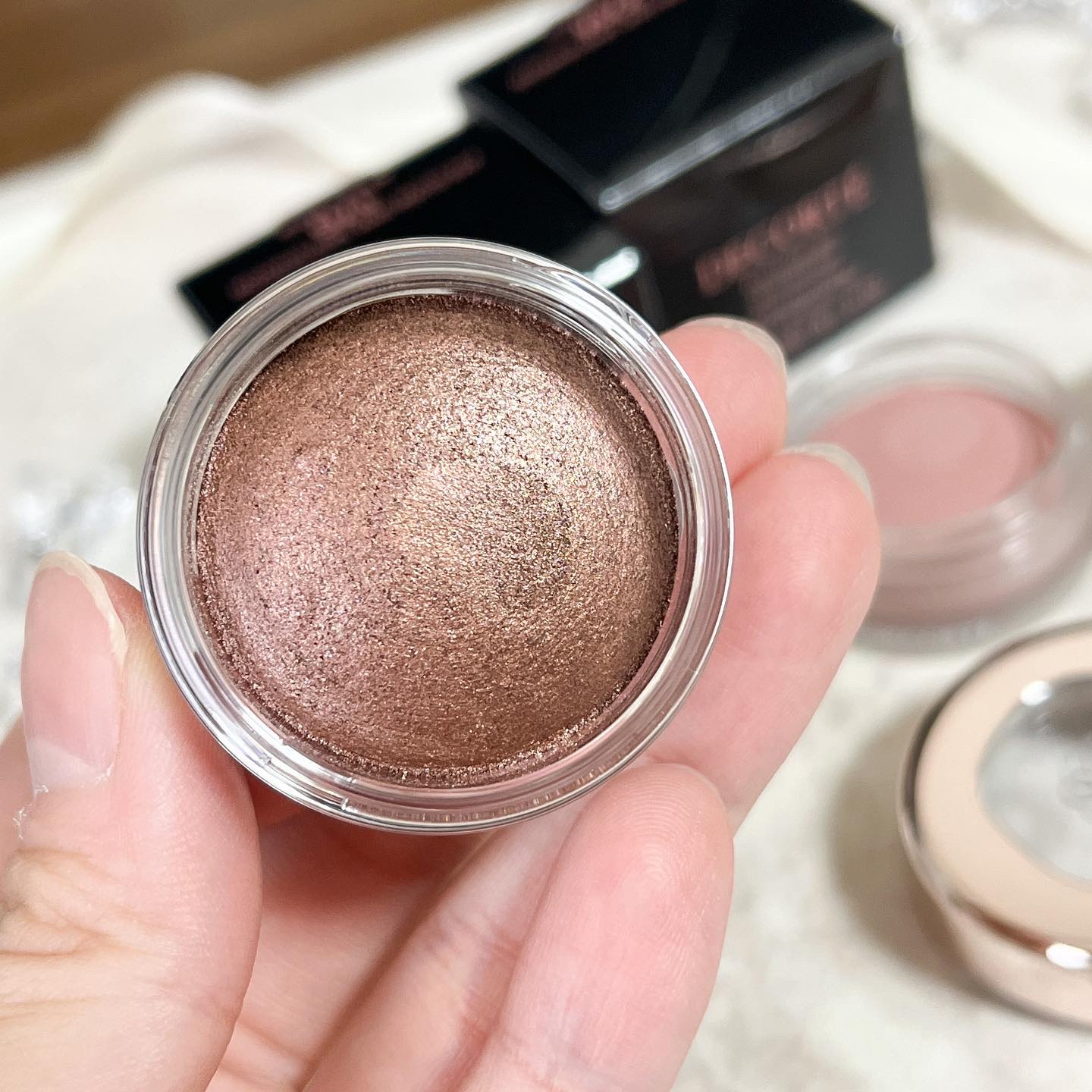 アイグロウジェム スキンシャドウ/DECORTÉ/ジェル・クリームアイシャドウを使ったクチコミ（3枚目）