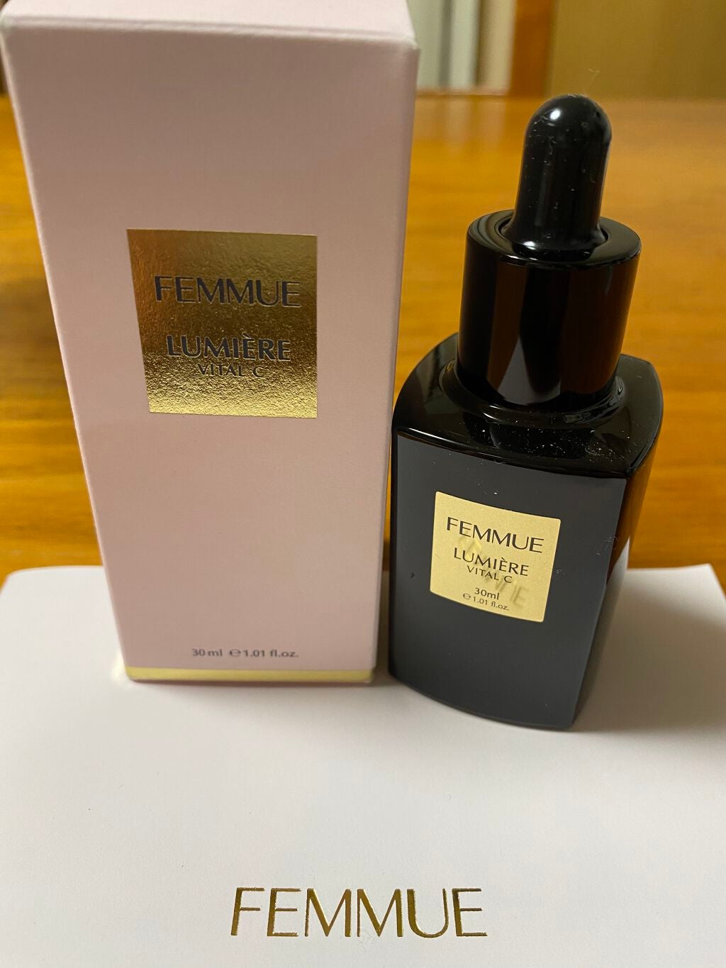 ルミエール ヴァイタルC/FEMMUE/ブースター・導入液を使ったクチコミ(1枚目)