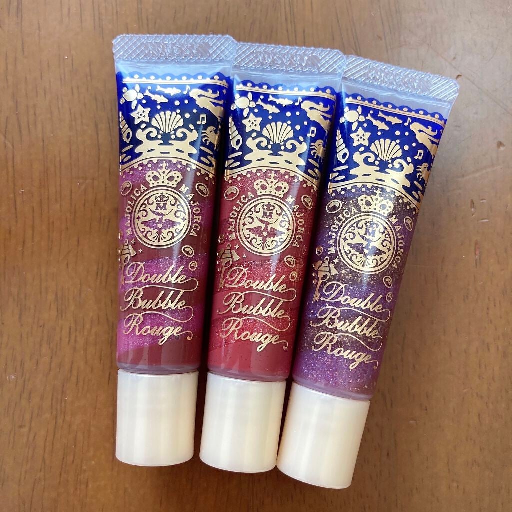 ダブルバブルルージュ/MAJOLICA MAJORCA/口紅を使ったクチコミ(3枚目)