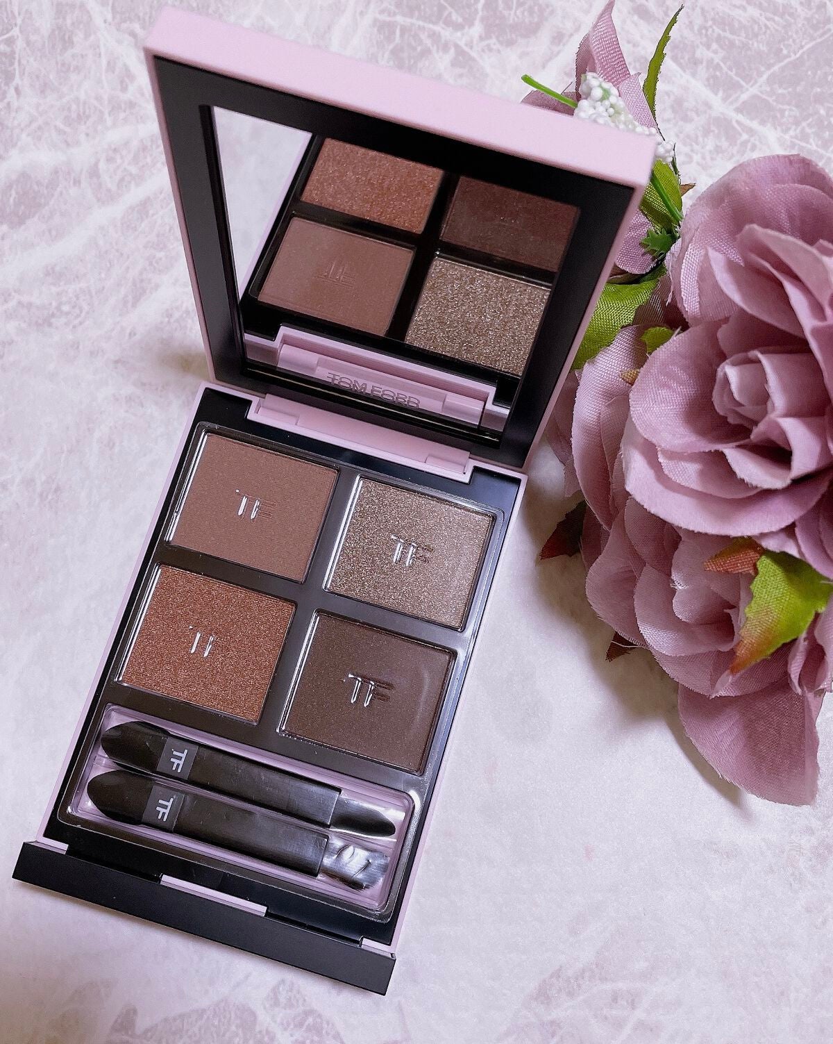 アイ カラー クォード/TOM FORD BEAUTY/アイシャドウパレットを使ったクチコミ(2枚目)