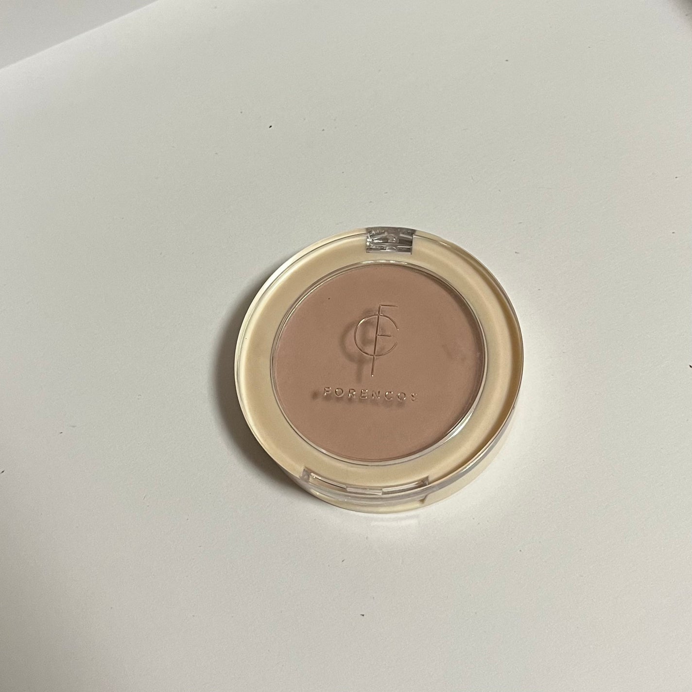 ベアブラッシャー パフ付き/フォレンコス/パウダーチークを使ったクチコミ(1枚目)