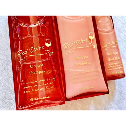 プルント リライトペアセット レッドワイン/Purunt./市販シャンプーを使ったクチコミ(4枚目)