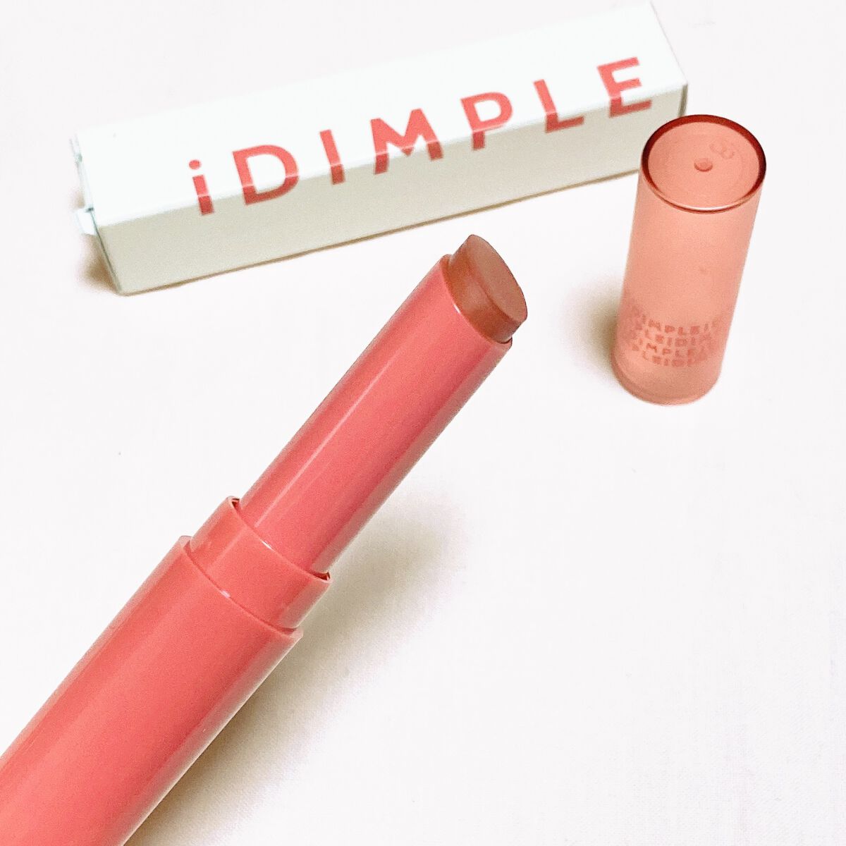 ティントマイスターリップ 01 運命ピンク/iDIMPLE/リップティントを使ったクチコミ（3枚目）
