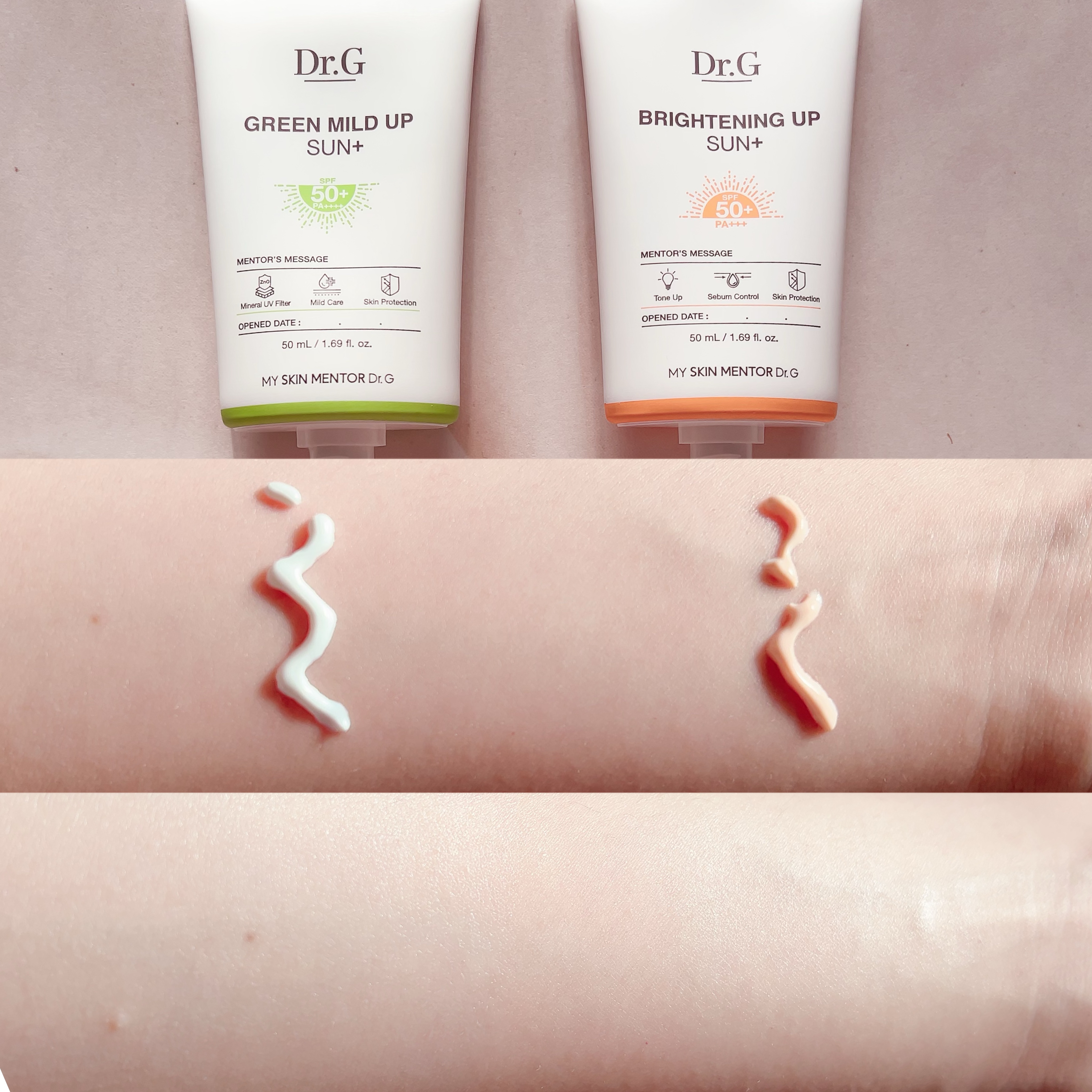 ブライトニングアップサンプラス/Dr.G/日焼け止めクリームを使ったクチコミ（3枚目）