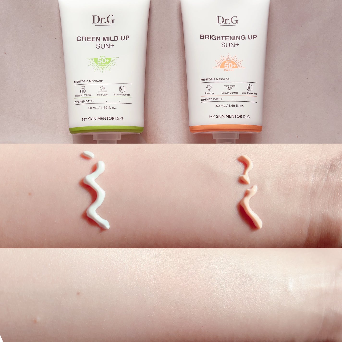 ブライトニングアップサンプラス/Dr.G/日焼け止めクリームを使ったクチコミ(3枚目)