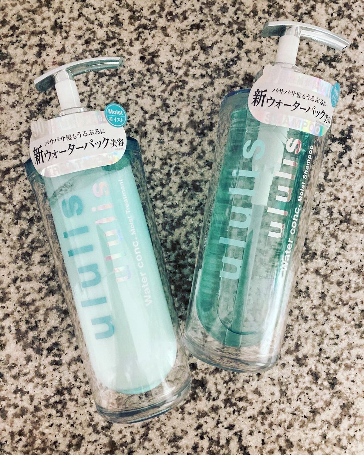 ウォーターコンク モイストシャンプー/ヘアトリートメント/ululis/市販シャンプーを使ったクチコミ(1枚目)