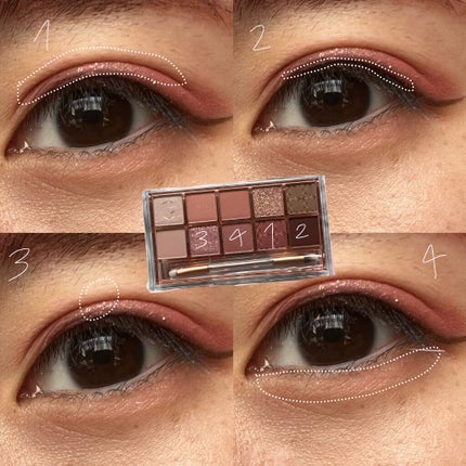 プロ アイ パレット/CLIO/アイシャドウパレットを使ったクチコミ(3枚目)