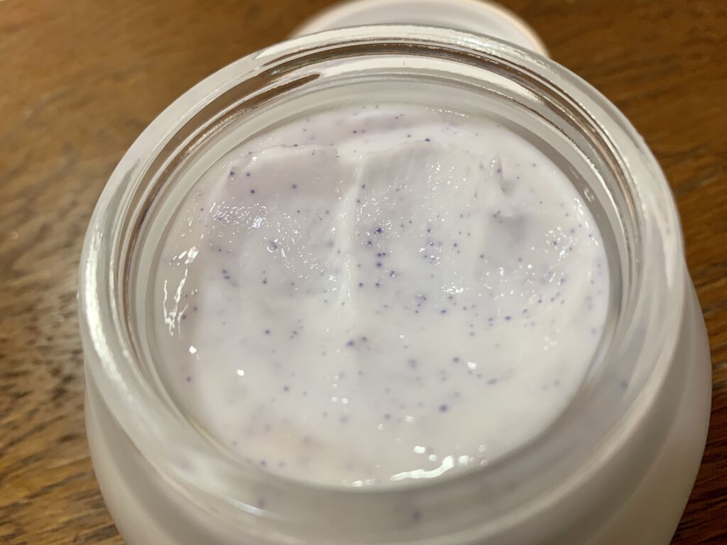 フェイスポリッシャー リラクシング(ラベンダー)/SABON/スクラブ・ゴマージュを使ったクチコミ（2枚目）