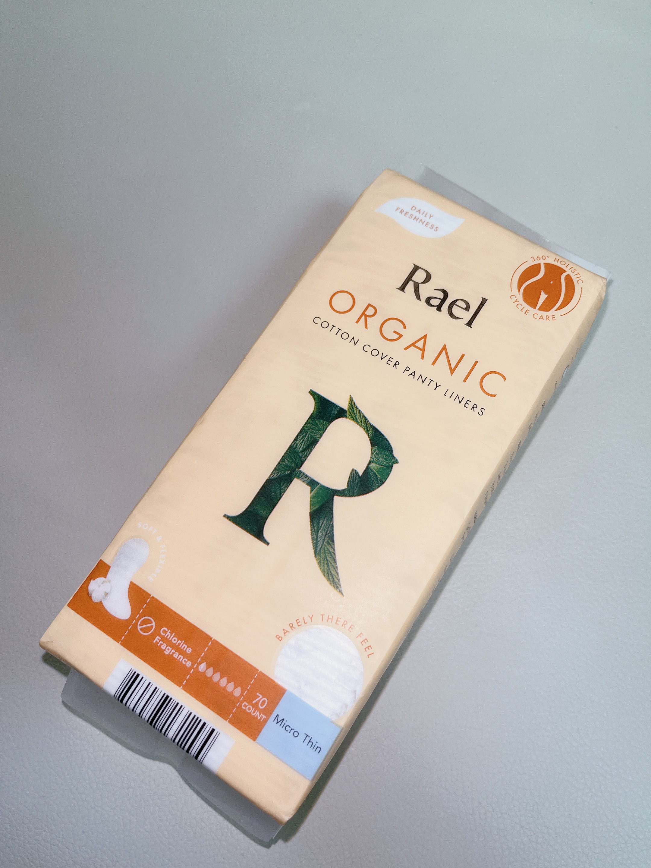 Rael, Inc. オーガニックコットンパンティライナー