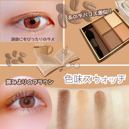 スキニーリッチシャドウ/excel/アイシャドウパレットを使ったクチコミ(4枚目)