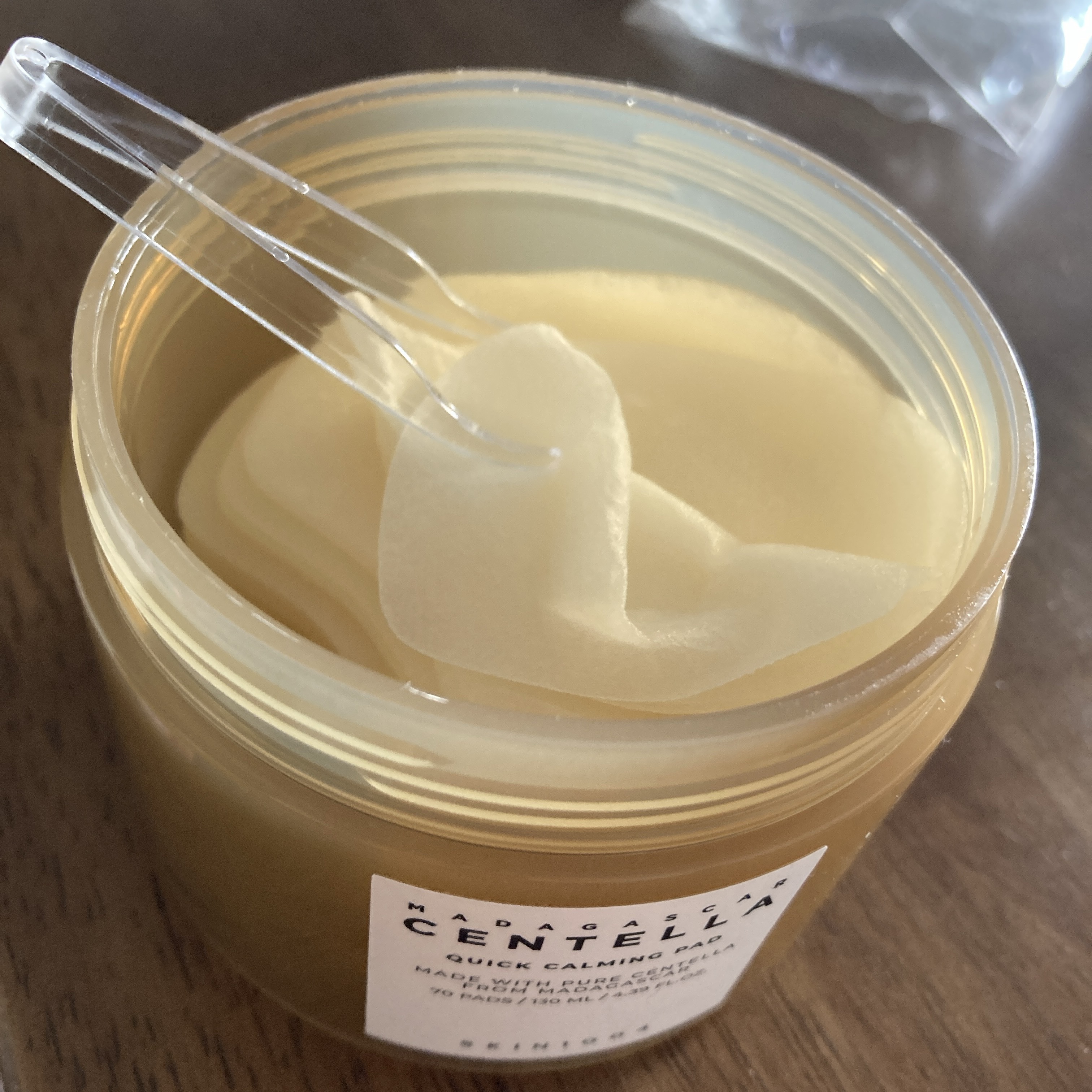 センテラ クイックカーミングパッド/SKIN1004/トナーパッドを使ったクチコミ（1枚目）