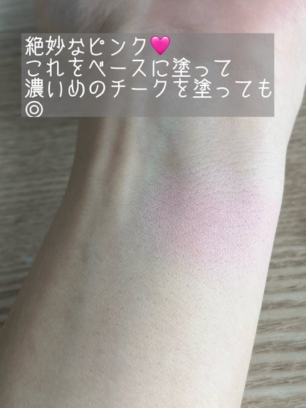 コットン ブラッシャー/MISSHA/パウダーチークを使ったクチコミ(3枚目)