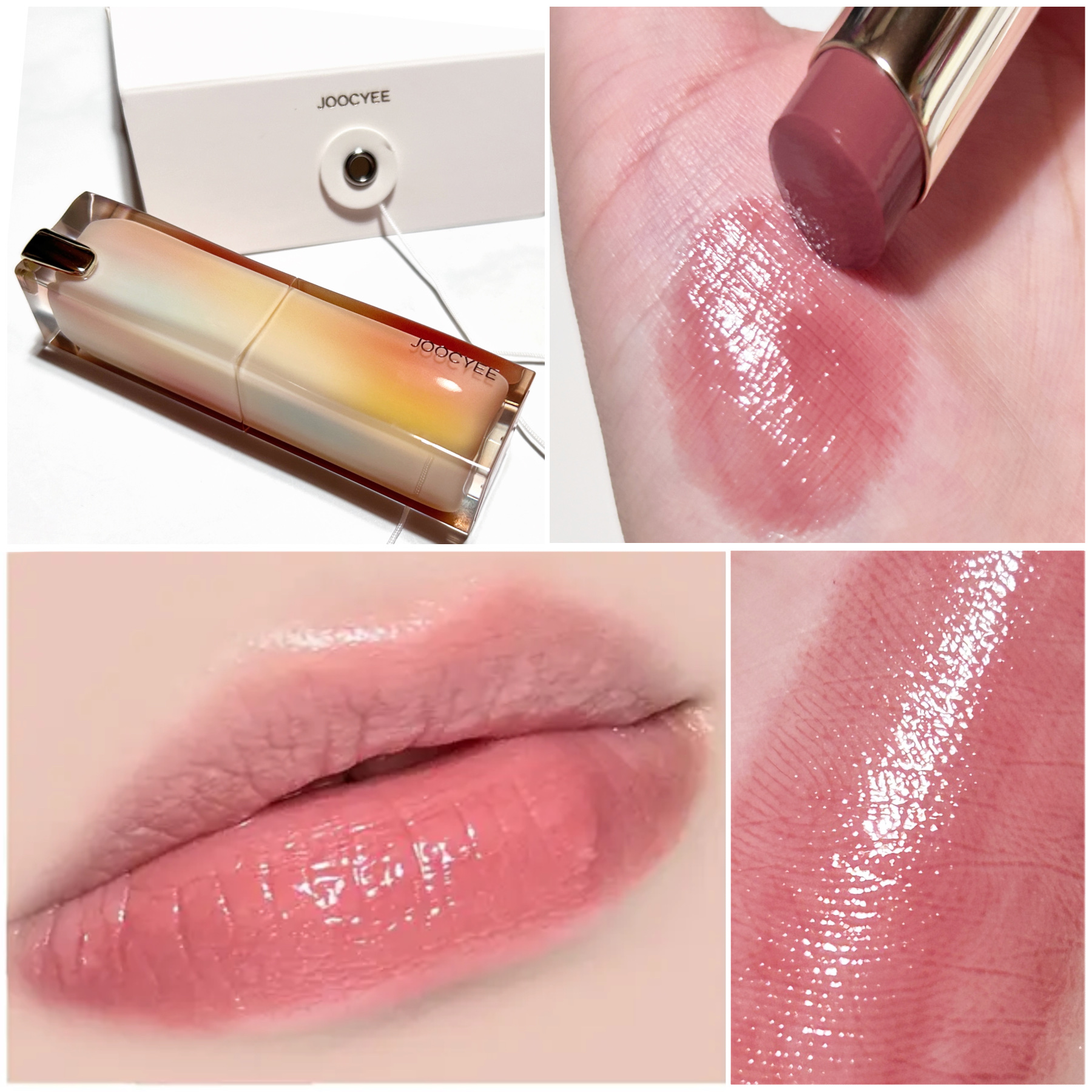 Joocyee Joocyee グレーズフィルムルージュのクチコミ「【するっと塗れる💄JOOCYEEは口紅もいいよ◎】

＿＿＿＿＿＿＿＿＿＿＿＿＿＿＿＿＿＿＿＿.....」（3枚目）