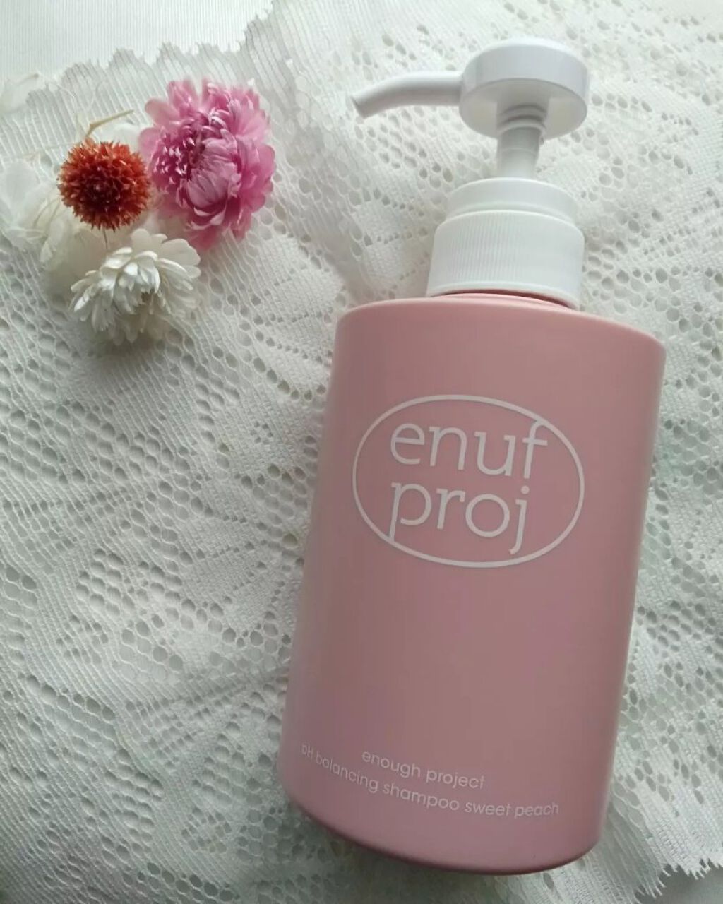 enough project sweet peach delight/アモーレパシフィック/市販シャンプーを使ったクチコミ(1枚目)