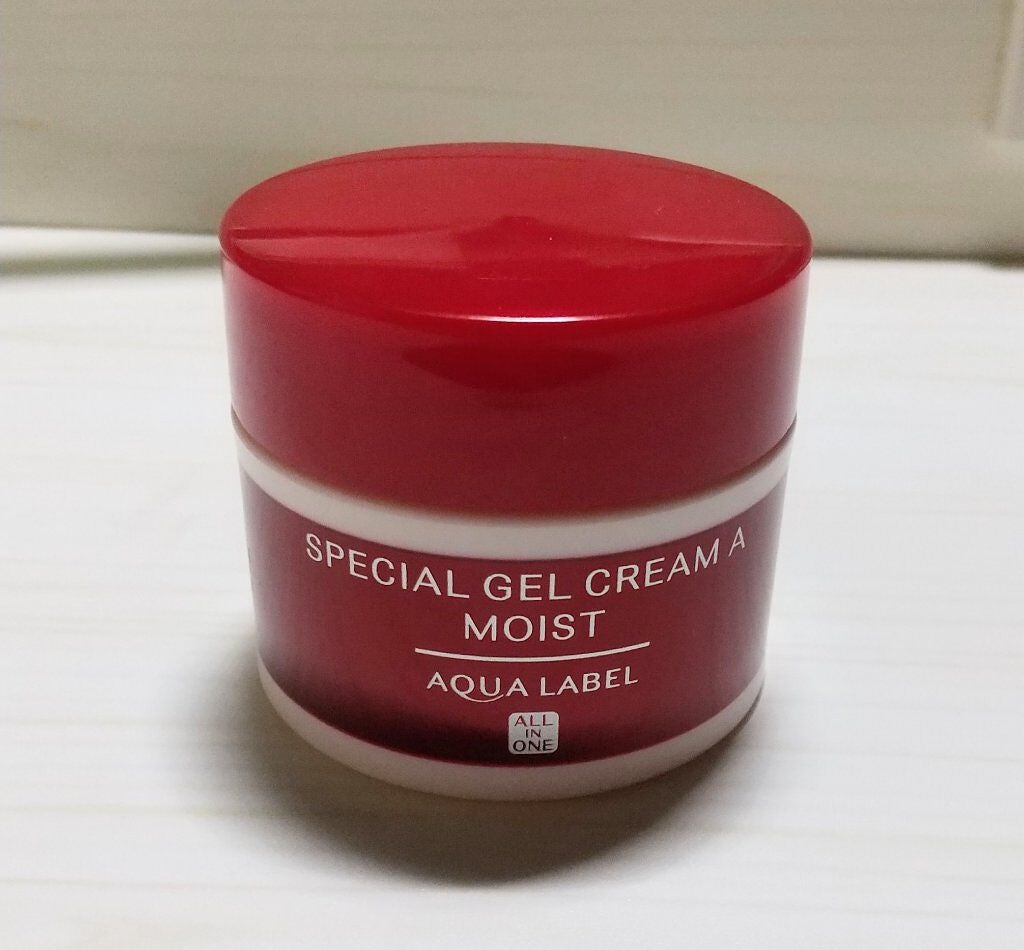 スペシャルジェルクリーム(モイスト)/アクアレーベル/オールインワン化粧品を使ったクチコミ(1枚目)