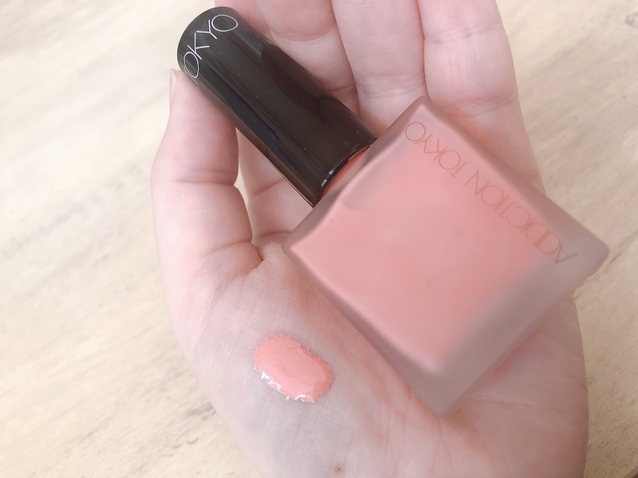 チークポリッシュ L/ADDICTION/リキッドチークを使ったクチコミ（3枚目）