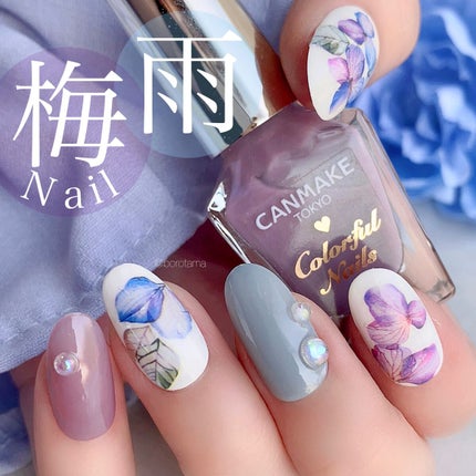 ネイルシール/セリア/ネイルシールを使ったクチコミ(1枚目)