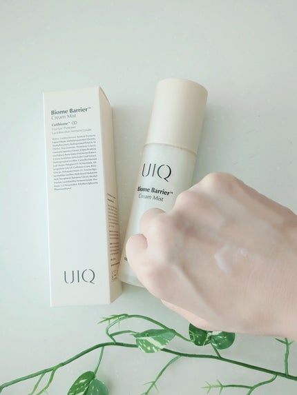 バイオームバリア クリームミスト/UIQ/ミスト状化粧水を使ったクチコミ(4枚目)