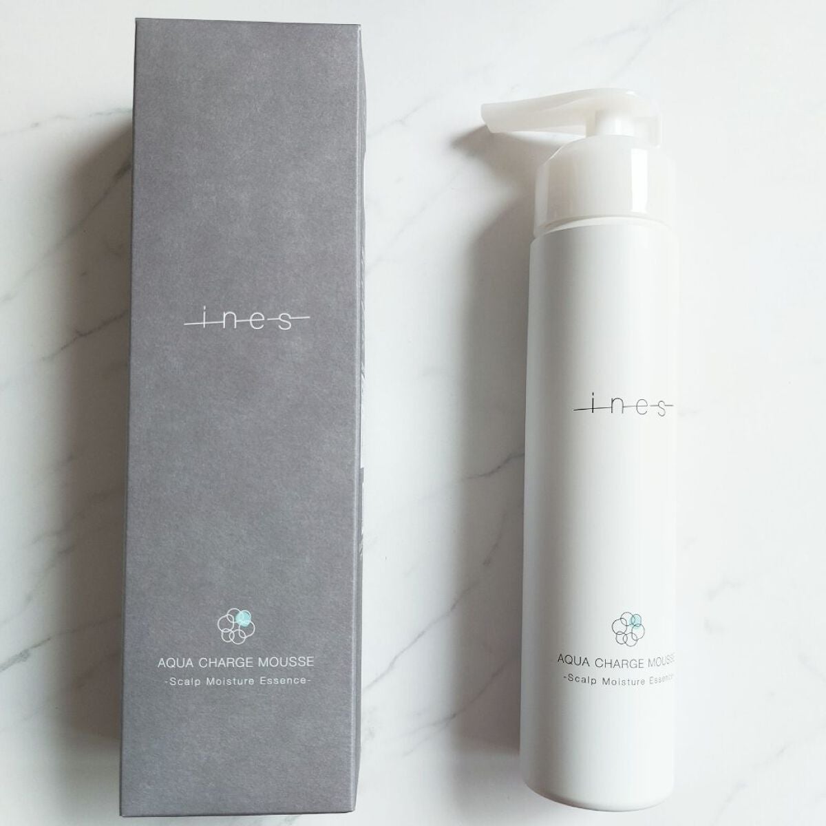 アクア チャージ ムース/ines/頭皮ローションを使ったクチコミ(1枚目)