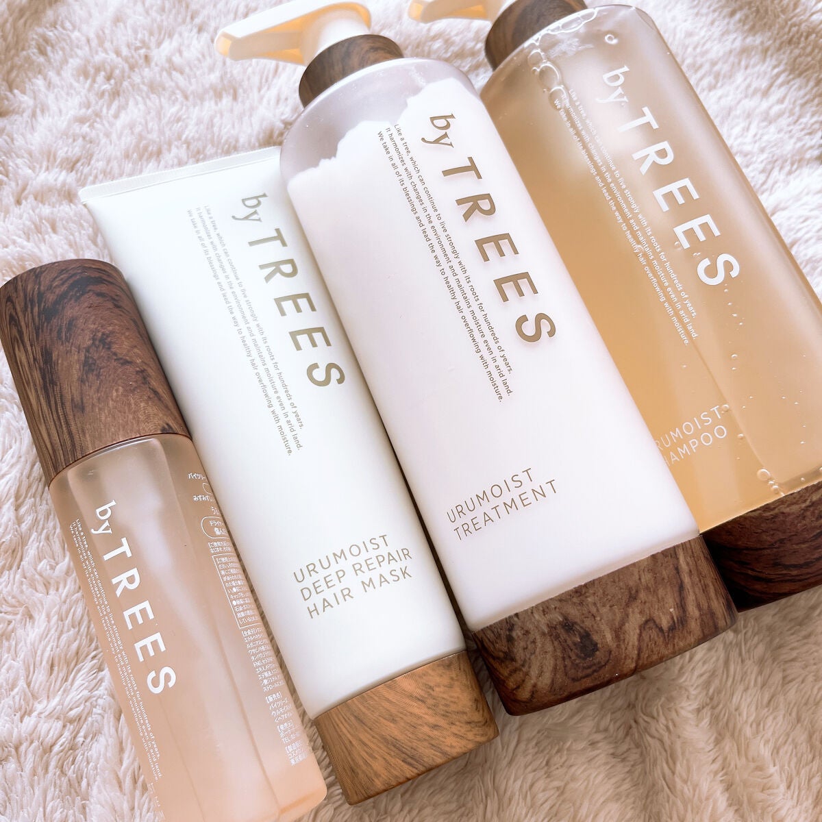 うるモイストシャンプー/トリートメント/byTREES/市販シャンプーを使ったクチコミ(5枚目)