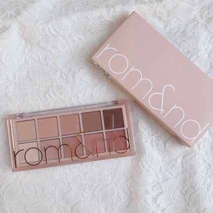 ベターザンパレット/rom&nd/アイシャドウパレットを使ったクチコミ(9枚目)